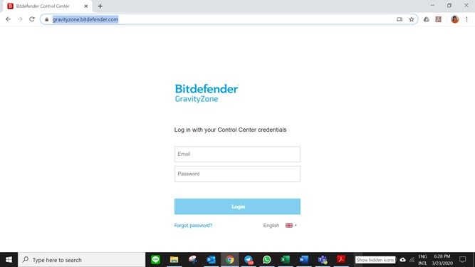 Pemasangan Gravityzone on Cloud