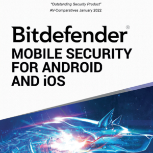 Bitdefender Mobile Security Android & IOS 3 users 1 year